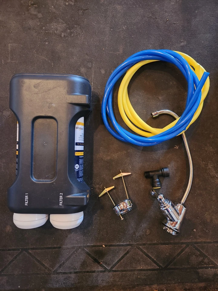 Whirlpool Ultra Ease Dual-Stage Water Filtration System with Faucet WHADUS5 - Image 4 of 4