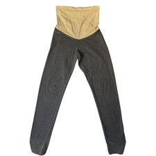 Motherhood Maternity Women Leggings Pants Size XS Gray Cotton Nylon 28" Inseam
