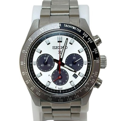 Seiko Prospex Speedtimer SBDL095 V192-0AH0 Solar Men's Watch Auth Used