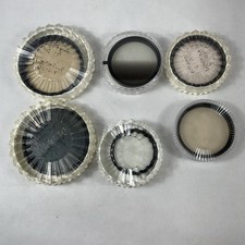 Lot Of 6 VINTAGE Tiffen 77mm Lenses Japan Hoya Lenses