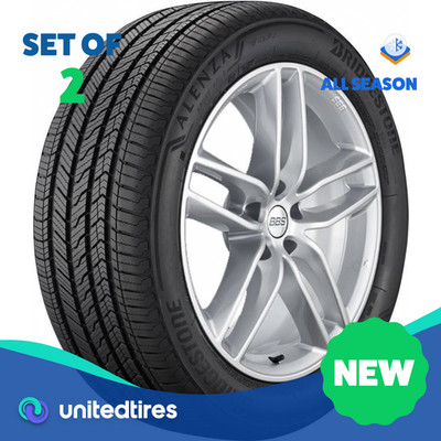 Set of (2) New P 255/50R20 Bridgestone Alenza Sport A/S 105H (13MX7)