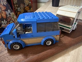 LEGO CITY: Van & Caravan (60117) 100% Complete With Instructions No Box