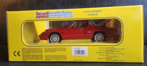 JOUEF EVOLUTION ALFA ROMEO SPIDER PINANFARINA 1992 ITALIAN 1:18 DIECAST 3302 NEW - Picture 5 of 7