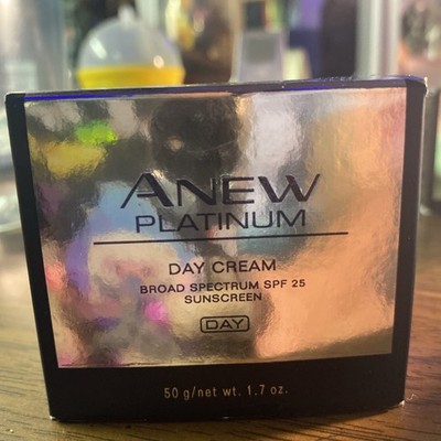 Avon Anew PLATINUM Day Cream with SPF 25  1.7 oz