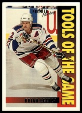 1994-95 Topps Premier #450 Brian Leetch New York Rangers