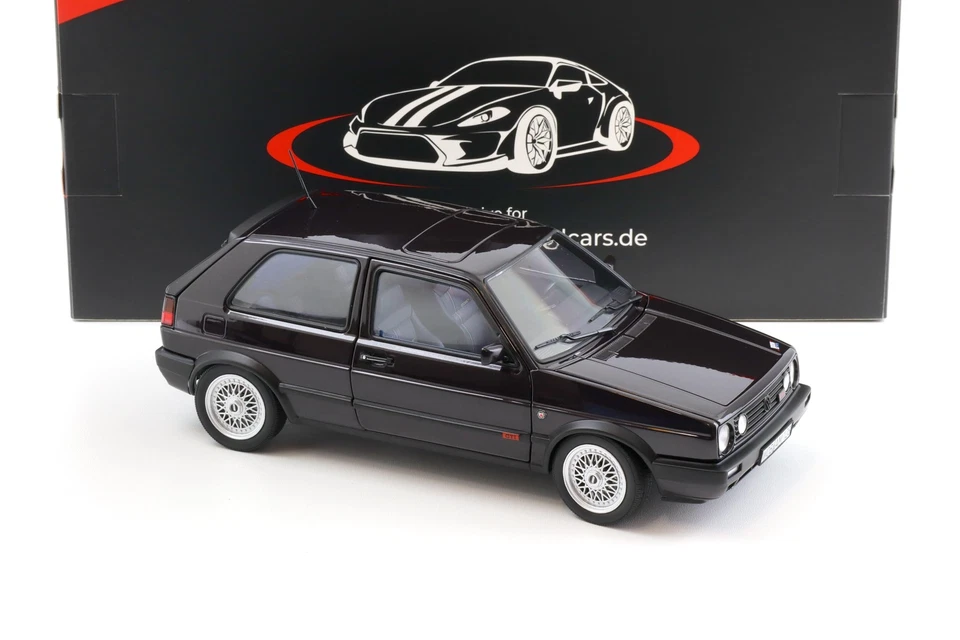 1:18 Norev VW Golf 2 GTI G60 Edition One 1990 Borgogna Scura - Limited 999 pz. - Immagine 2 di 4