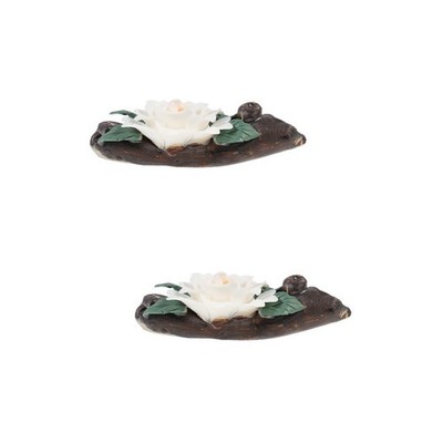 2 Pack Porzellan Ornamente Einzigartiger Weihrauchhalter Dekorative -Wäscheer
