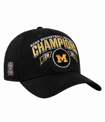 Michigan Wolverines 2026 NCAA Basketball Champions Adjustable Snapback Hat Cap