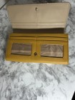 GUESS Yellow Women’s Clutch Wallet Logo Flap Zip Compartment Card/ID — photo 3