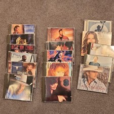 Randy Travis, Billy Ray Cyrus Country CD Lot Alan Jackson, Darius Rucker, Strait