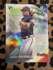 2017 Bowman Platinum Dansby Swanson # 78
