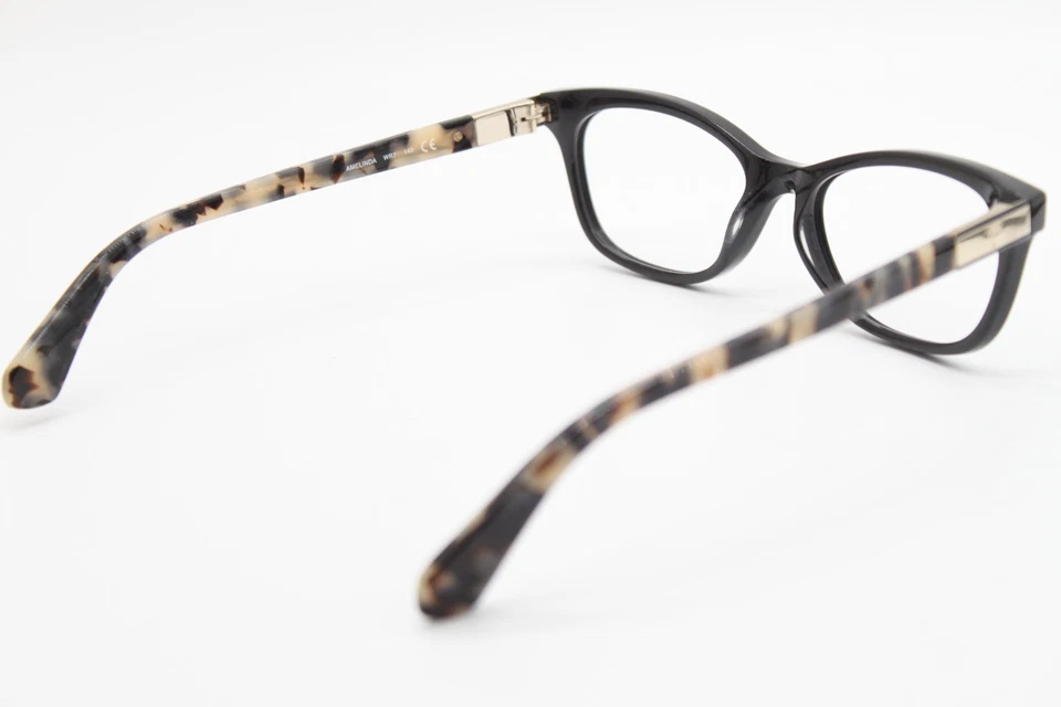 NUEVAS GAFAS KATE SPADE NEW YORK AMELINDA WR7 NEGRAS TORTUGA AUTÉNTICAS 50-15 Foto 3 de 4
