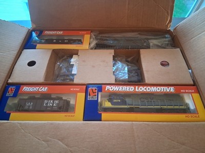 Life-Like HO #8917 CSX 10th Anniversary Train Set With Original Box And...