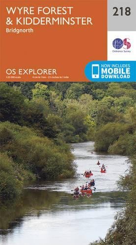 Kidderminster and Wyre Forest 218 Explorer Map Ordnance Survey - Image 5