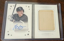 2016 National Treasures Star Signatures Auto Bat Relic Booklet /10 Todd Frazier