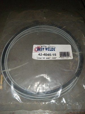 Best Welds 42-4045-15 Welding Gun Liner .040-.045'' 15' 