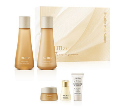 SU:M37 Time Energy Moist Toner 50ml Emulsion 50ml Special 5-Piece Skincare Set