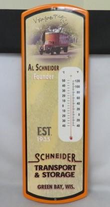 First Gear: SCHNEIDER TRUCKING TRANSPORT 24" Stahlwandthermometer (2008) (EX)