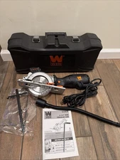 WEN 3625 5-Amp 4-1/2-Inch Beveling Compact Circular Saw with Laser Carrying Case