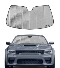 Windshield Sunshade for Dodge Charger 2011-2023 Without Rearview Mirror Mount...
