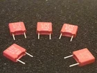 WIMA 0.022 63. 22NF 63V.CAPACITOR.LOT OF 5 PIECES.
