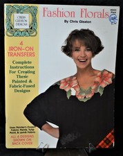 Fashion Florals Pattern Book Craft Hobby Plaid Enterprises 8503 Fabric Fused