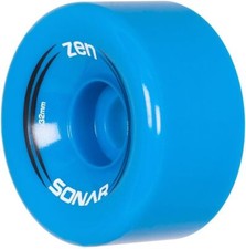 Riedell Sonar Wheels - Zen - Quad Roller Skate - 4 Pack of 32mm x Blue