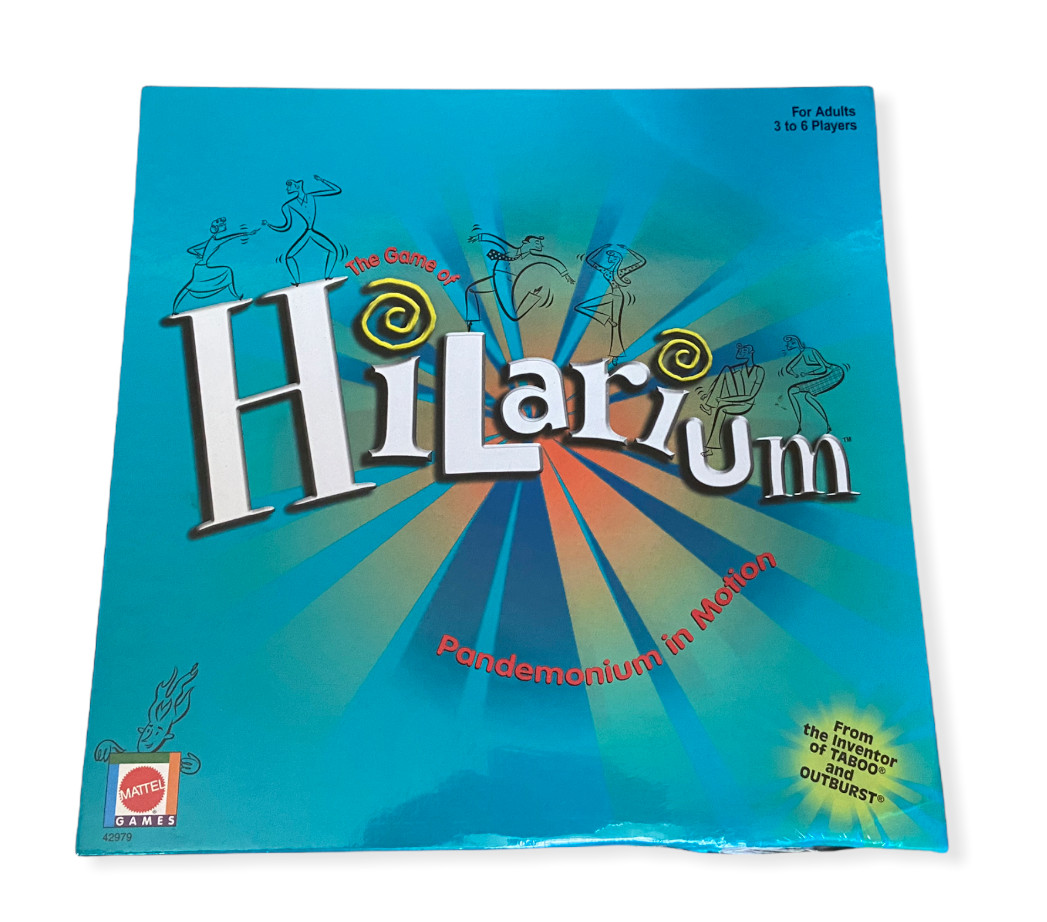 Hilarium by Mattel Board Game 3 to 6 Players Adults Sealed