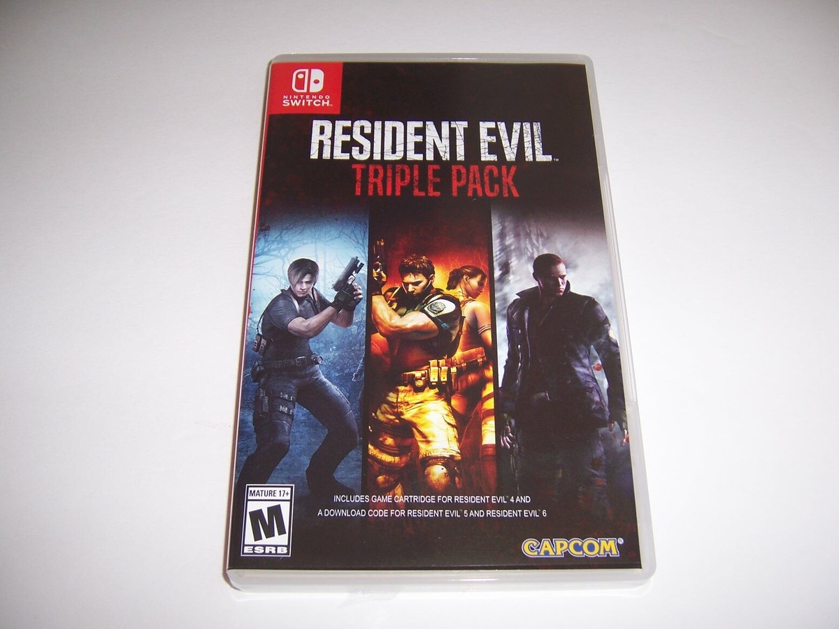 Switch Resident Evil Triple Pack 北米版 Capcom Resident Evil Triple Pack - Physical Horror Zombie Games
