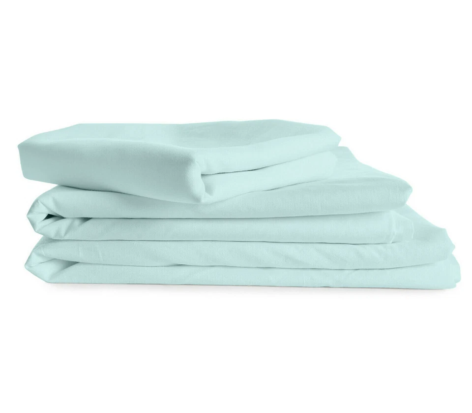 EMBLEM HOME 1800 Count Cotton Bamboo Feel 6 Piece Sheet Set Deep Pockets Bed Sheet Set