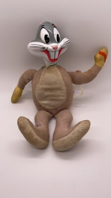 VTG Bugs Bunny  Mattel 1971 Warner Bros Talking Pull String - WORKS