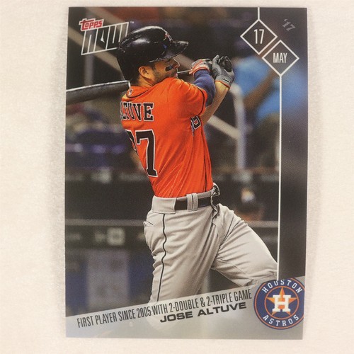 2017 Topps Now 158 Jose Altuve