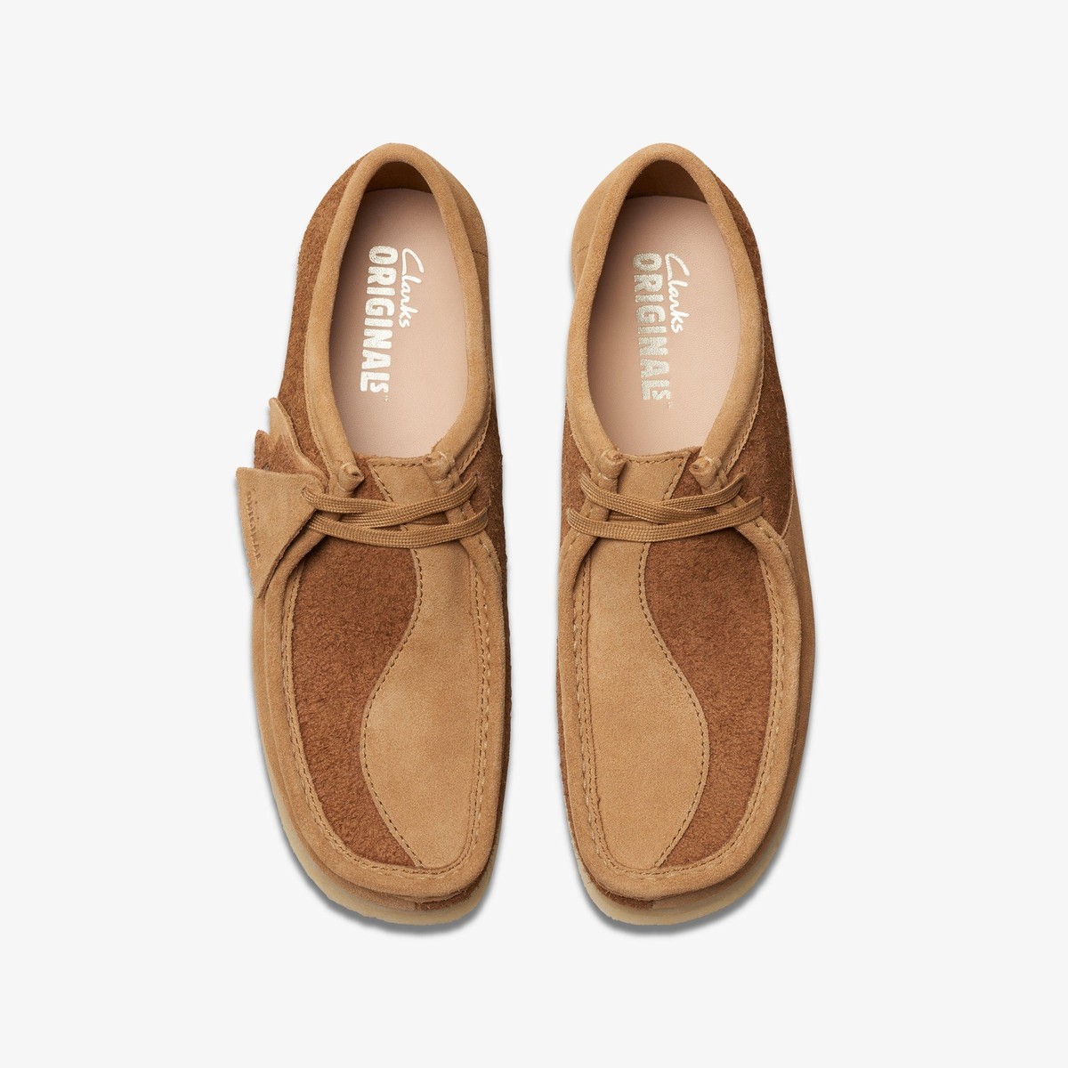 Clarks Men's Wallabee Tan Combi 26175917 | eBay