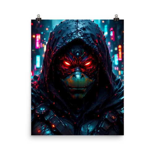 Impresión de póster de arte de pared TMNT Last Ronin Tortugas Ninja adolescentes mutantes de alta calidad - Imagen 3 de 5