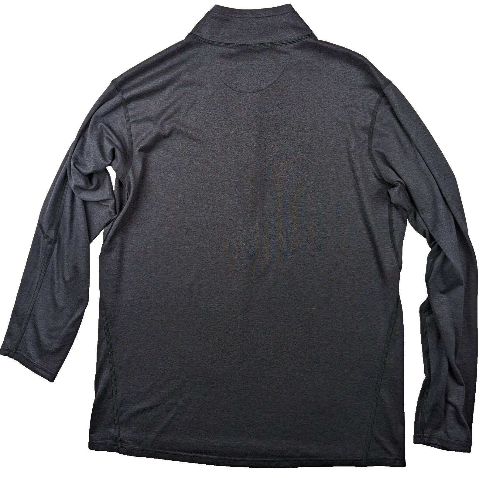 REI Co-op Lightweight Base Layer Half Zip Top Men L Gray Hiking Wicking Camping