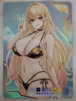 Senpai Goddess Haven 1 UR Card Singles | OG Swimsuit Waifu Goddess Story