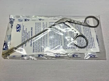 SSI Ultra 63-7706 Surgical Nasal Scissors Left 11mm Blades 8-3/4" Length ENT