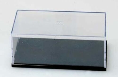 Trumpeter Display Case - 84 x 115mm Round w/ Optional LED Base