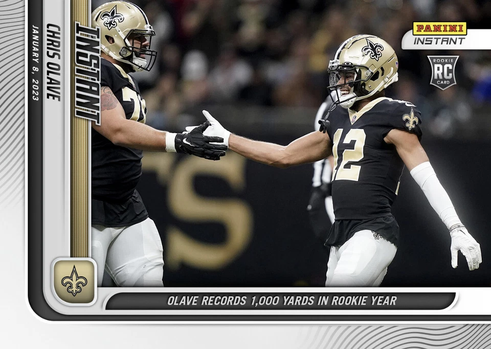 2022 Panini Instant NFL Chris Olave #185