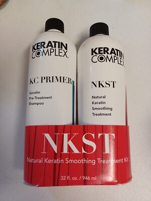 Keratin Complex NKST Natural Keratin Smoothing Treatment Kit KC Primer Shampoo