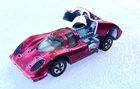 Redline Hot Wheels 1969 PORSCHE 917 Magenta - Very fine condition
