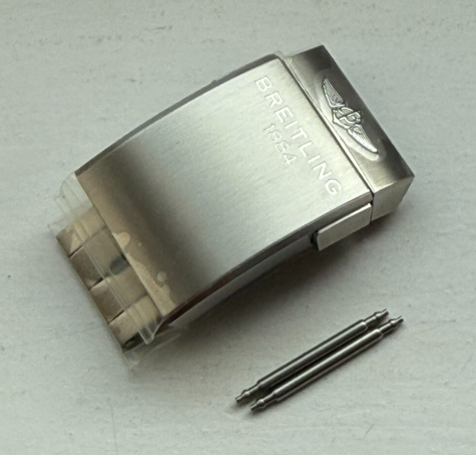 Genuine Breitling Steel Deployment Deployant Clasp Buckle 20mm