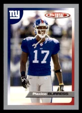 2005 Topps Total Plaxico Burress  Silver  #228 New York Giants