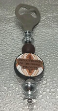 6.75 " Hand Made DIY Native American Theme Silicone Beaded Bottle Opener