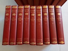 The Children's Hour 1907 Houghton Mifflin Hardcover Red Cloth LOT