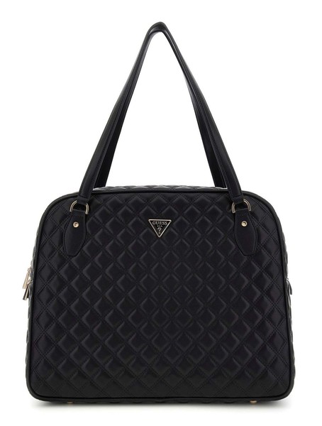 Guess Giully Travel Tote Schultertasche Tasche Black Schwarz Neu-image