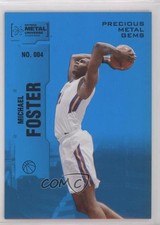 2022 Skybox Metal Universe Champions PMG Blue 37/50 Michael Foster Jr #004 qf8