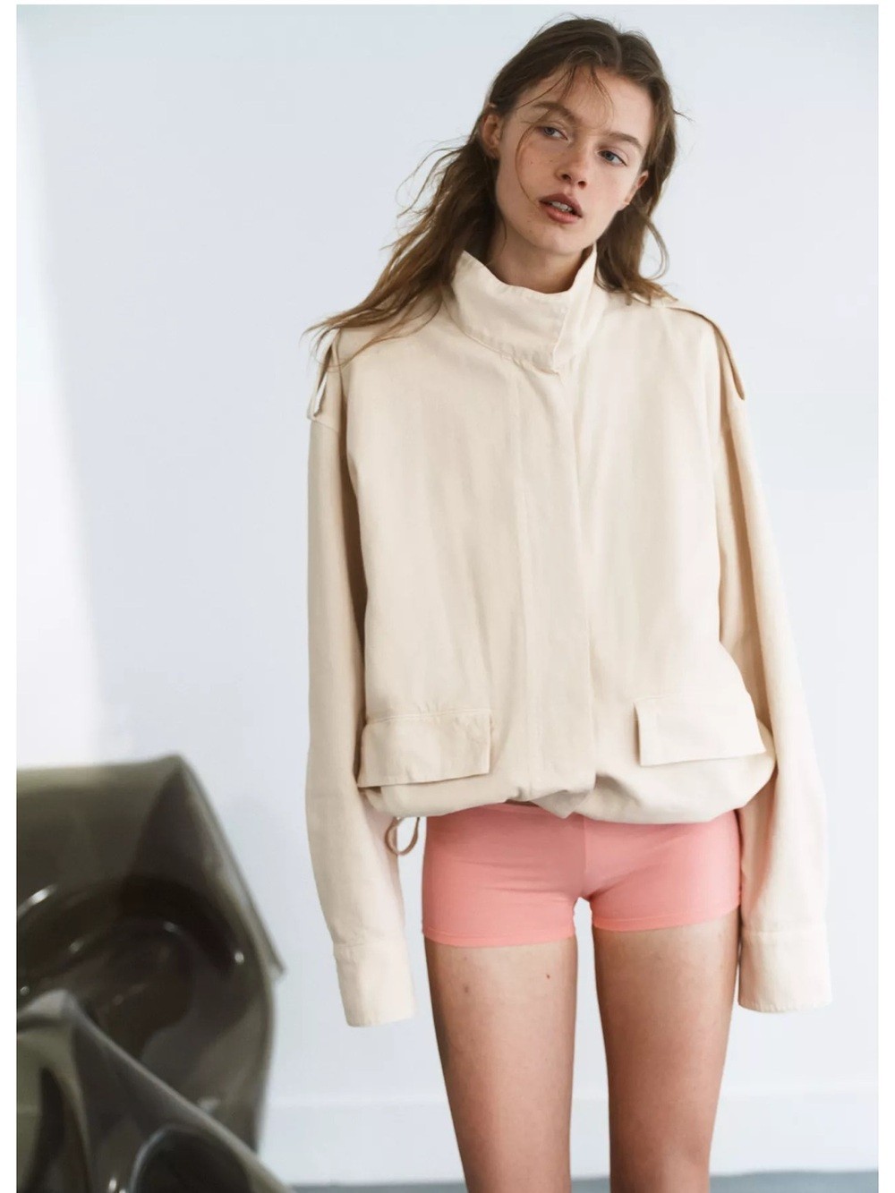 Zara HIGH COLLAR JACKET 6929/270/251 XS / S - sold out
