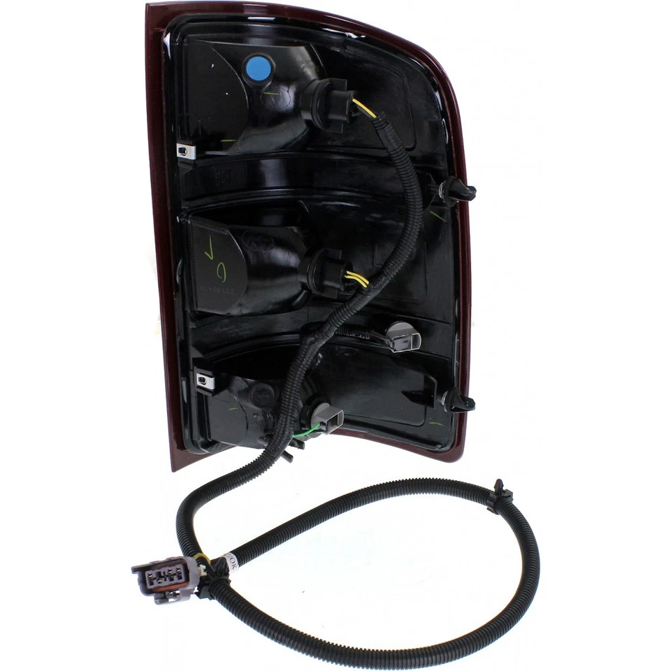 Par de luces traseras de conductor y pasajero CAPA para GMC Sierra 2500/3500 HD 2010 2011 Foto 2 de 4