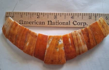 Spiny Oyster Orange 11 Piece Necklace Set Double Strung MAKE OFFERS!!